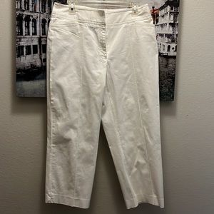 #143Rafaella white pants size 12